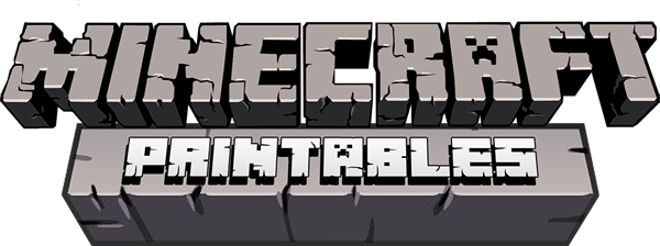 minecraft printable letters image free - printabler.com