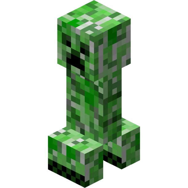 Calendrier photo 30x43cm format A3 Minecraft Creeper Forest