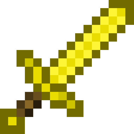 Minecraft Golden Sword Png