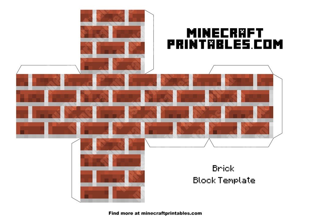 miniature brick fireplace 3d papaer printable template