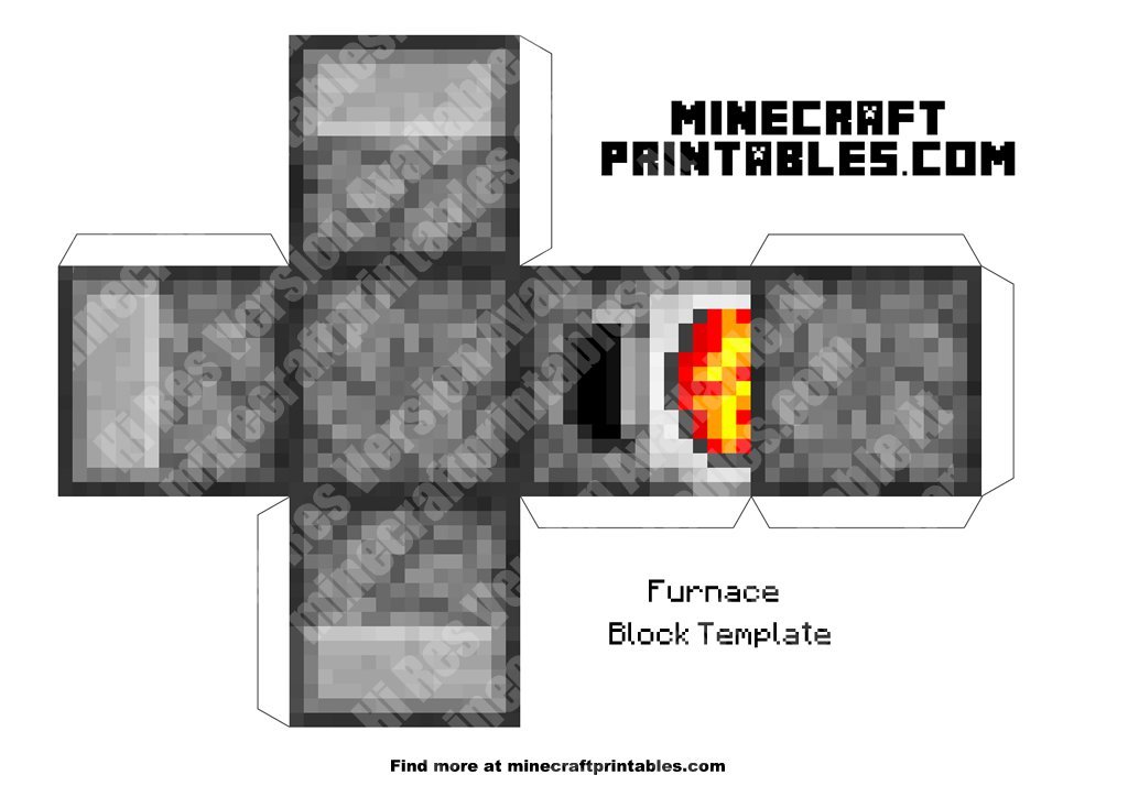 minecraft-printable-papercraft-block-furnace